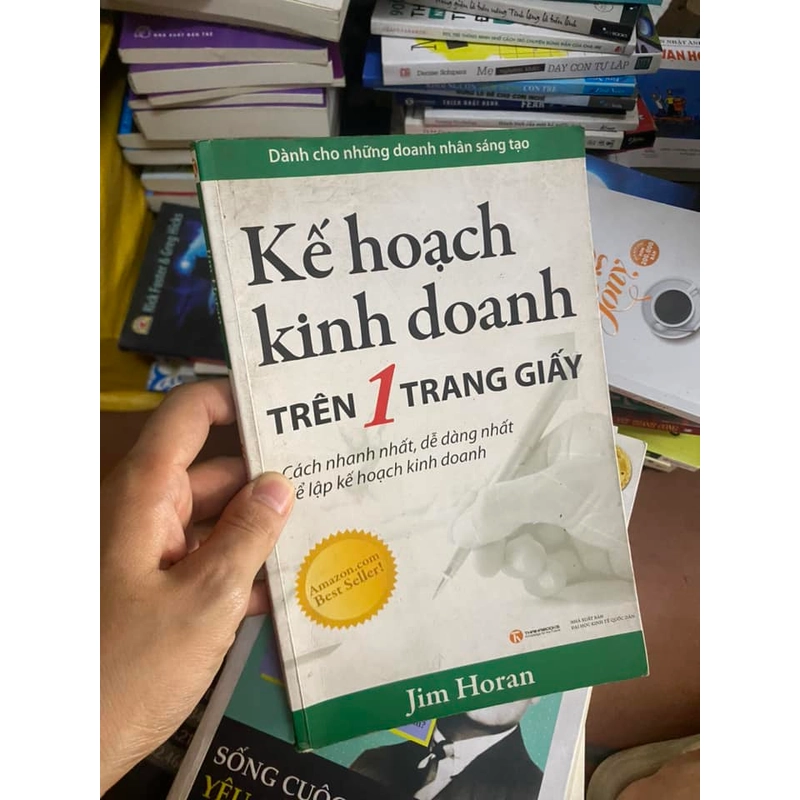 Sách cũ Kế hoạch kinh doanh trên 1 trang giấy - Jim Horan 311256