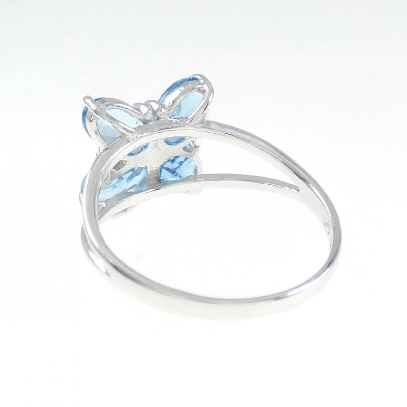 Nhẫn Blue Topaz K14WG 672230