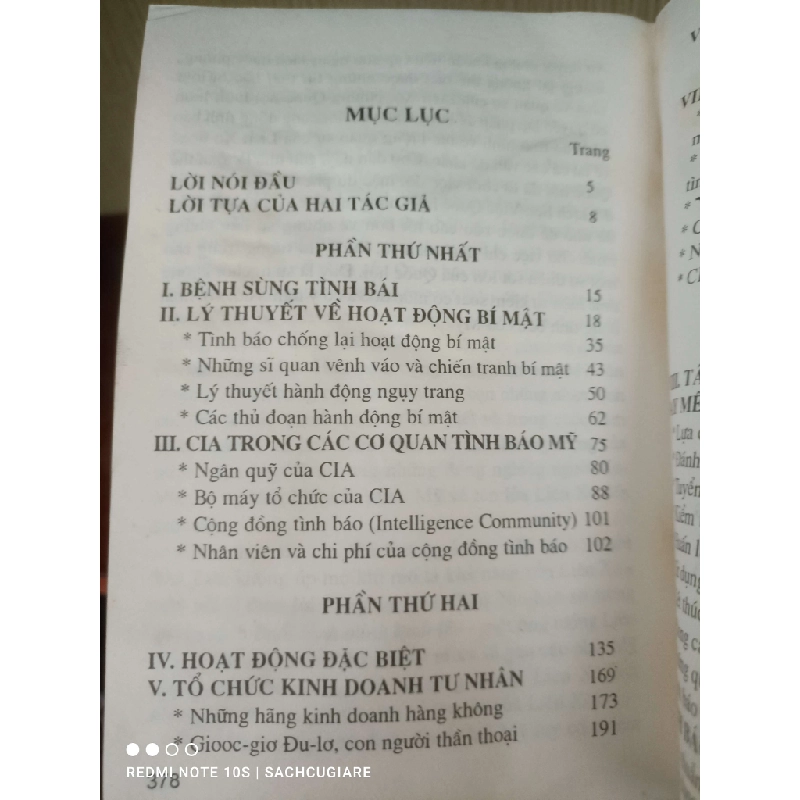 CIA và bệnh sùng bái tình báo - Victor Marchetti VAVO 979446