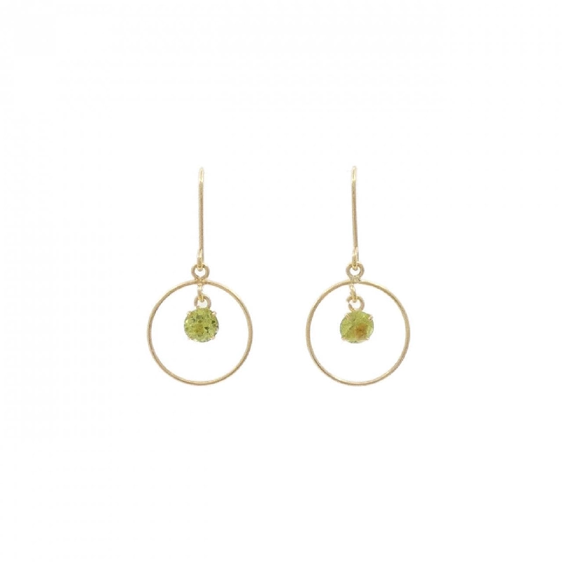 K18YG Peridot Bông tai - Hàng hiệu Chính hãng 870289