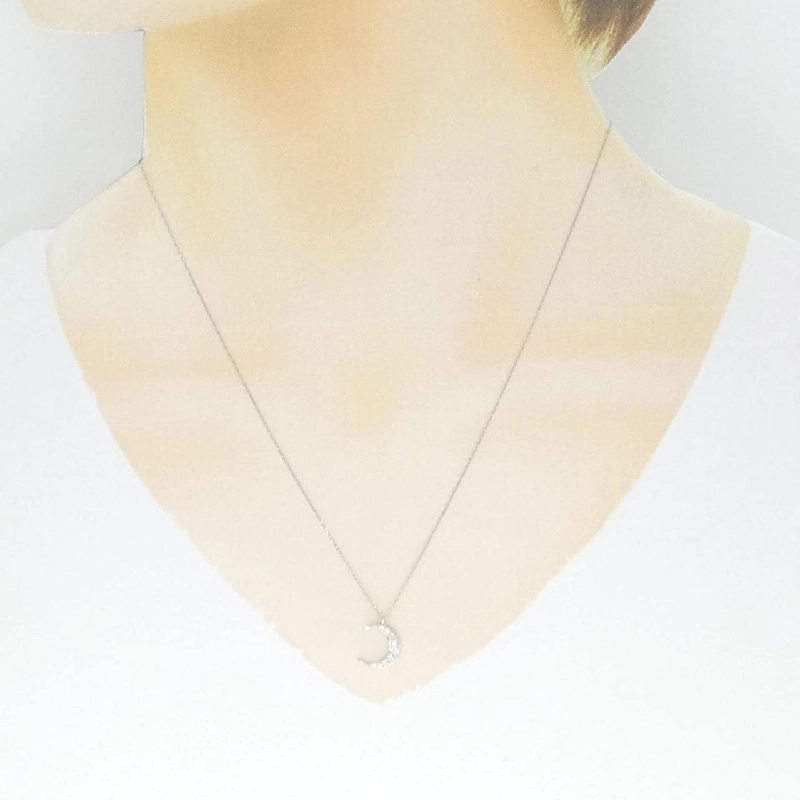 Dây chuyền kim cương PT Moon 0.10CT - Hàng hiệu chính hãng 862829