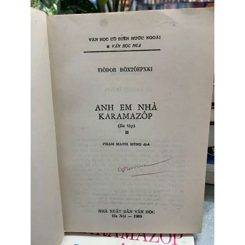 ANH EM NHÀ KARAMAZÔP - F. ĐÔXTÔEPXKI 446259
