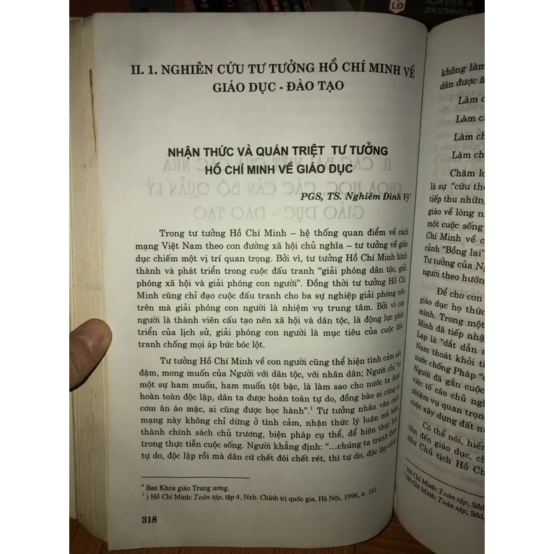 Hồ Chí Minh về giáo dục và đào tạo  721049