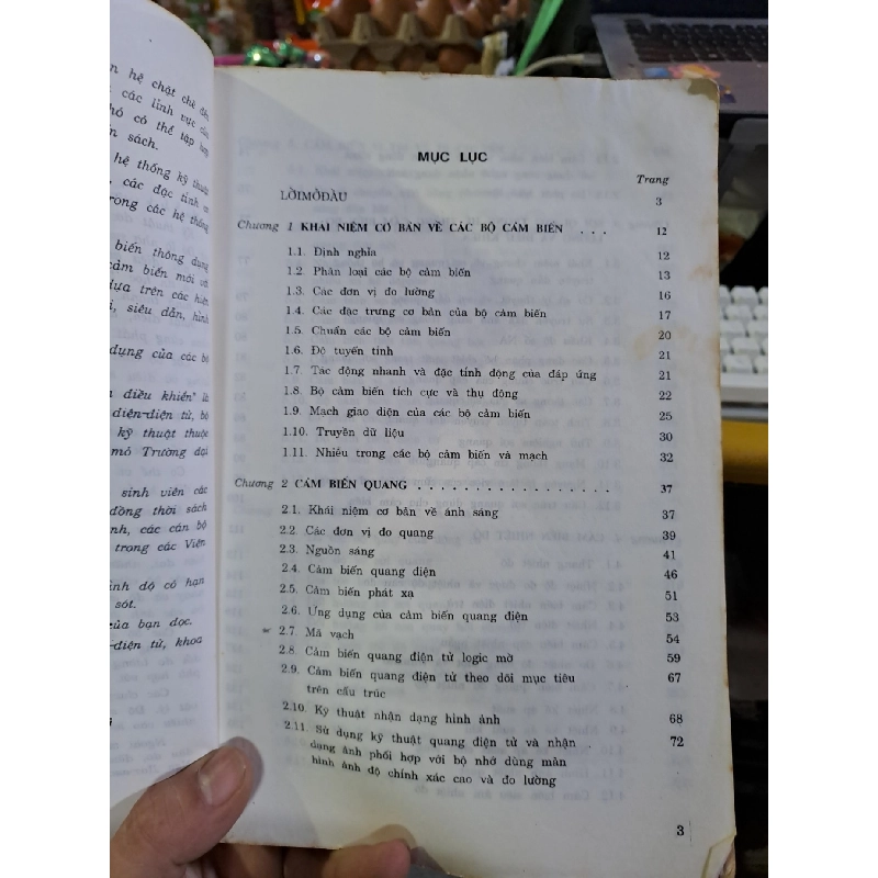 Các bộ cảm biến trong kỹ thuật đo lường và điều khiển mới 80% ố nhăn góc, có viết 2001 GIÁO TRÌNH, CHUYÊN MÔN HCM1709 920583