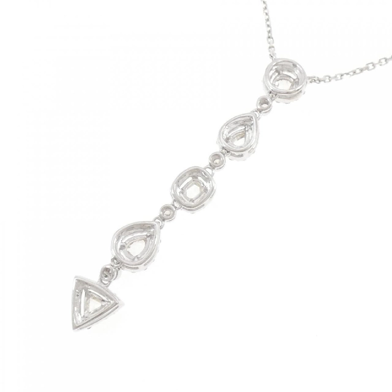 K18WG Dây chuyền kim cương 0.85CT - Hàng hiệu Authentic 863331