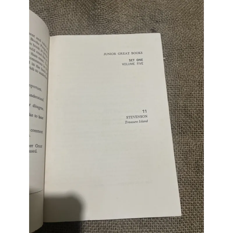 JUNIOR GREAT BOOKS SET ONE VOLUME FIVE 747337