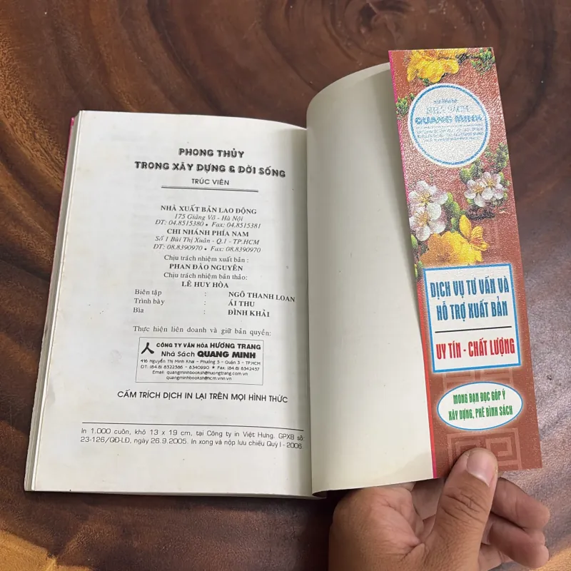 II Sách Phong Thuỷ: Phong Thuỷ Trong Xây Dựng Và Đời Sống - Trúc Viên - 2006 1008397