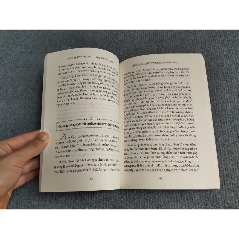 BIỂN VÀ ĐẢO VIỆT NAM (MẤY LỜI HỎI ĐÁP) 694835