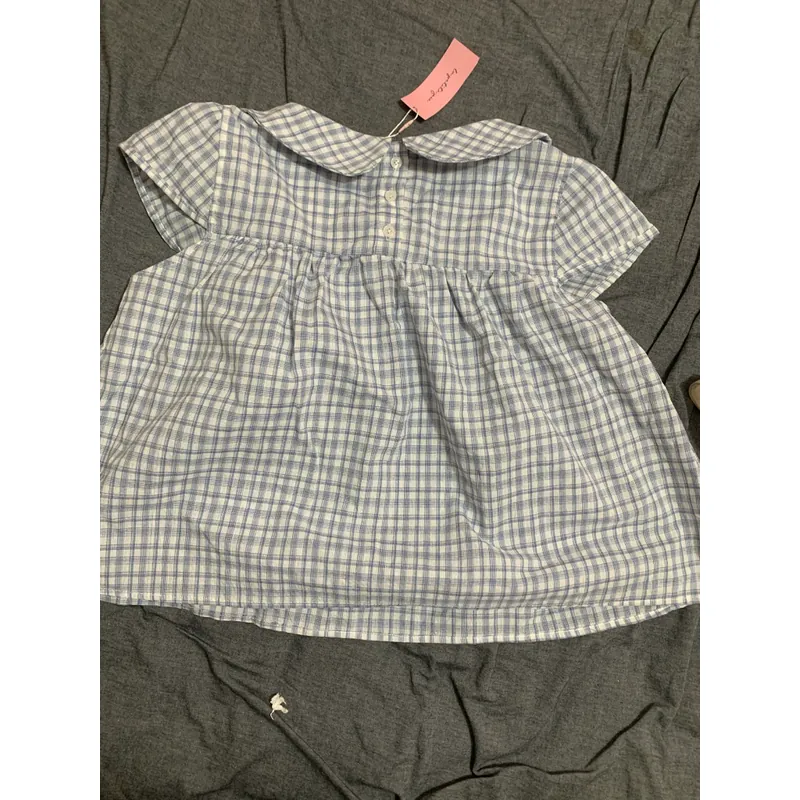 Áo baby doll cổ sen - la petite joie 576347