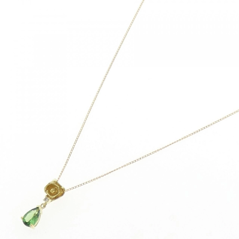 Dây chuyền ngọc garnet xanh GSTB 0.30CT - Hàng hiệu Authentic 839880