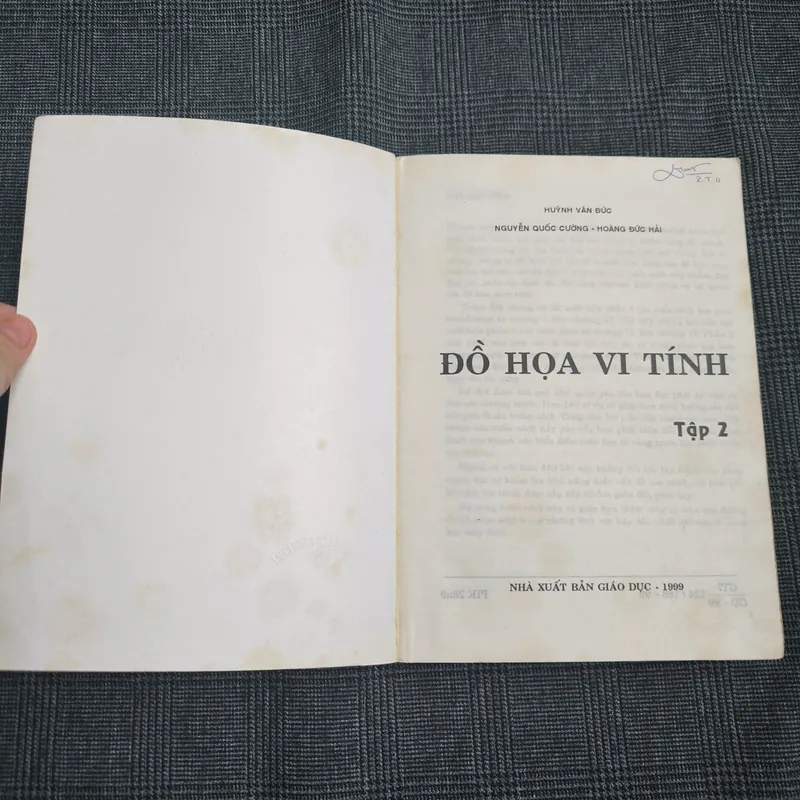 Đồ họa vi tính Tập 2 (computer graphics) - Huỳnh Văn Đức 559270