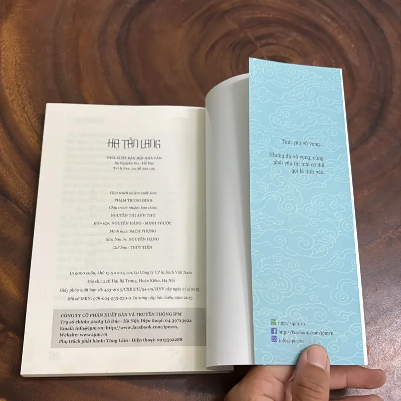[Có Bookmark] - II Công Tử Hoan Hỉ: Hạ Tân Lang - 2015 1000936