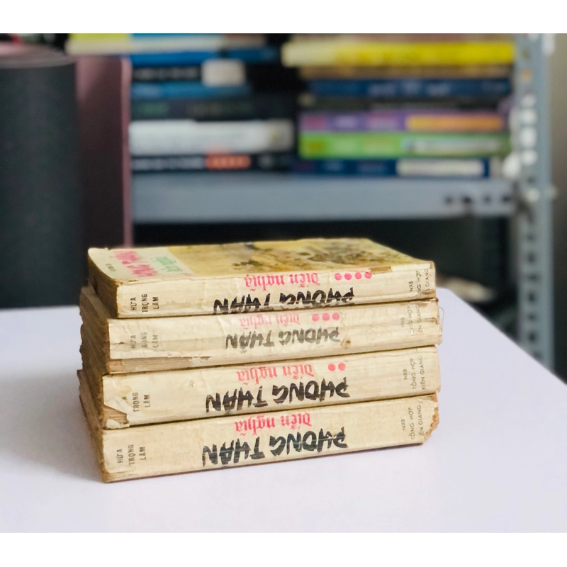 📚 BỘ 4 TẬP PHONG THẦN DIỄN NGHĨA – HỨA TRỌNG LÂM (nxb 1989) 543625