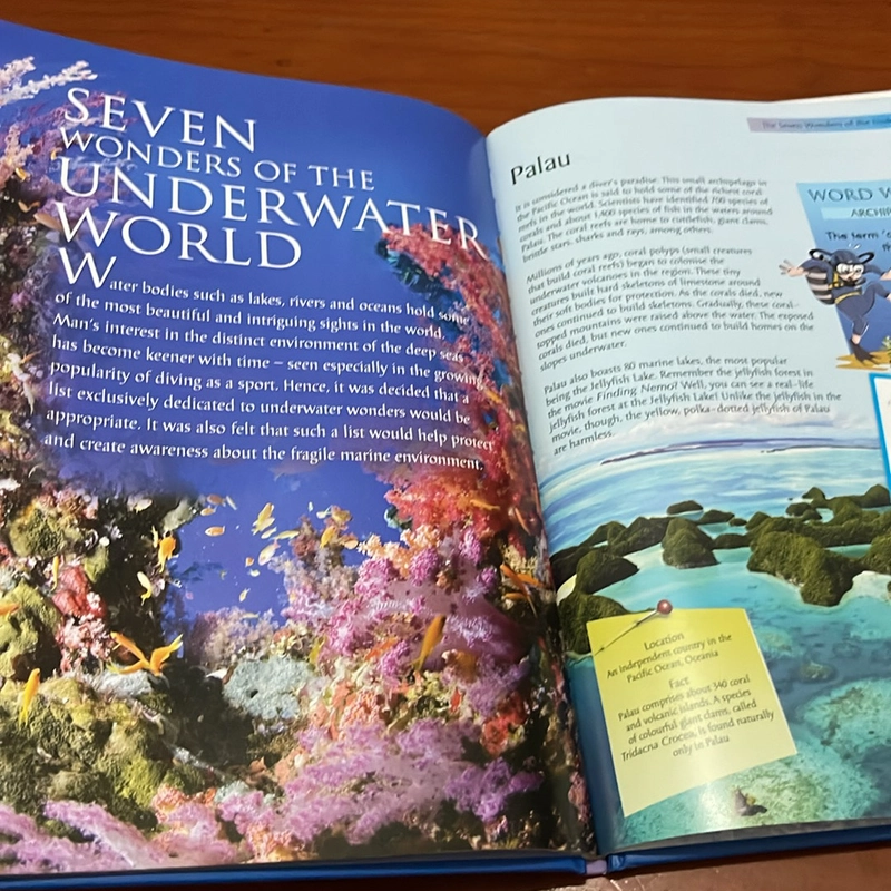 PICTURE BOOK Discover the seven wonders of the world 536313