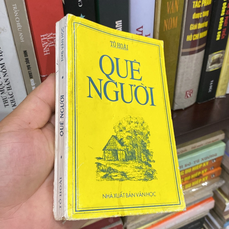 QUÊ NGƯỜI, TÔ HOÀI, sách khổ nhỏ bỏ túi, xb 1994 551060