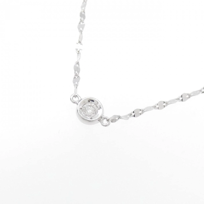 K18WG Dây chuyền kim cương 0.35CT - Hàng hiệu Chính hãng 846296