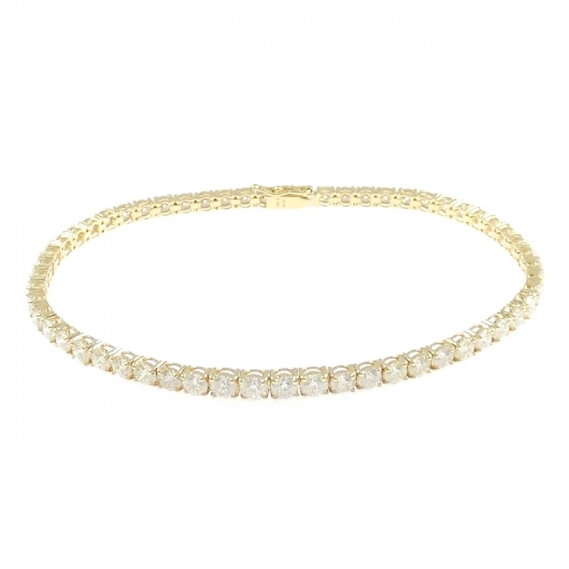 K18YG Vòng tay kim cương 5.00CT - Hàng hiệu Chính hãng 872871