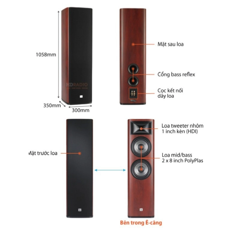 Cặp  loa cao cấp High-end JBL 690 -28tr 271281