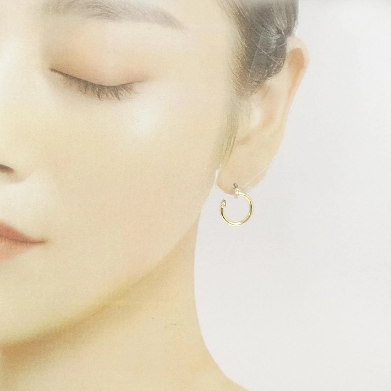 Bông tai Cubic 750YG/K18YG - Hàng hiệu Chính hãng 869956