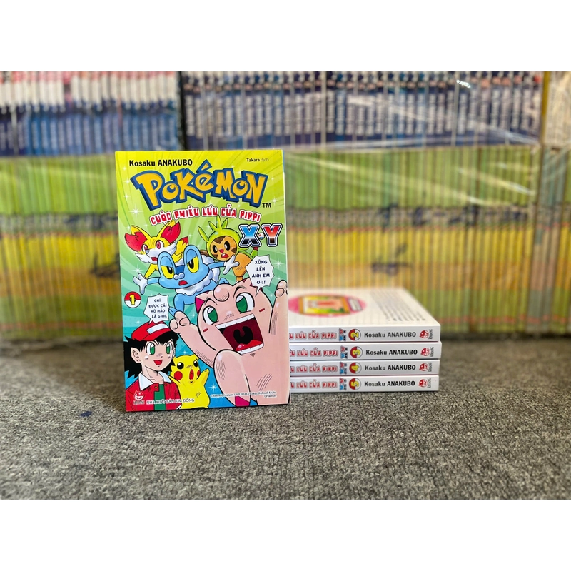 Truyện Pokemon - Cuộc Phiêu Lưu Của Pippi X.Y Trọn bộ 6 tập - NXB Kim Đồng 406730