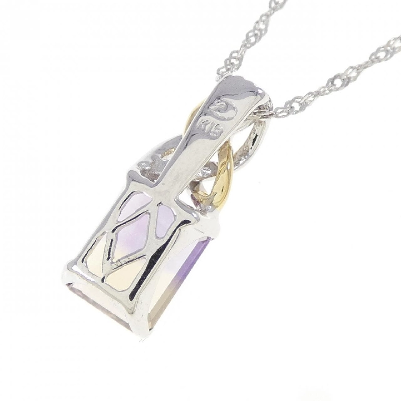K18WG/K18YG/750WG Ametrine Necklace - Hàng hiệu Authentic 864682