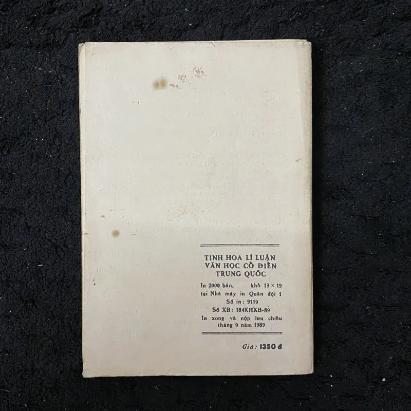 Tình hoa lý luận văn học cổ điển Trung Quốc 1005305