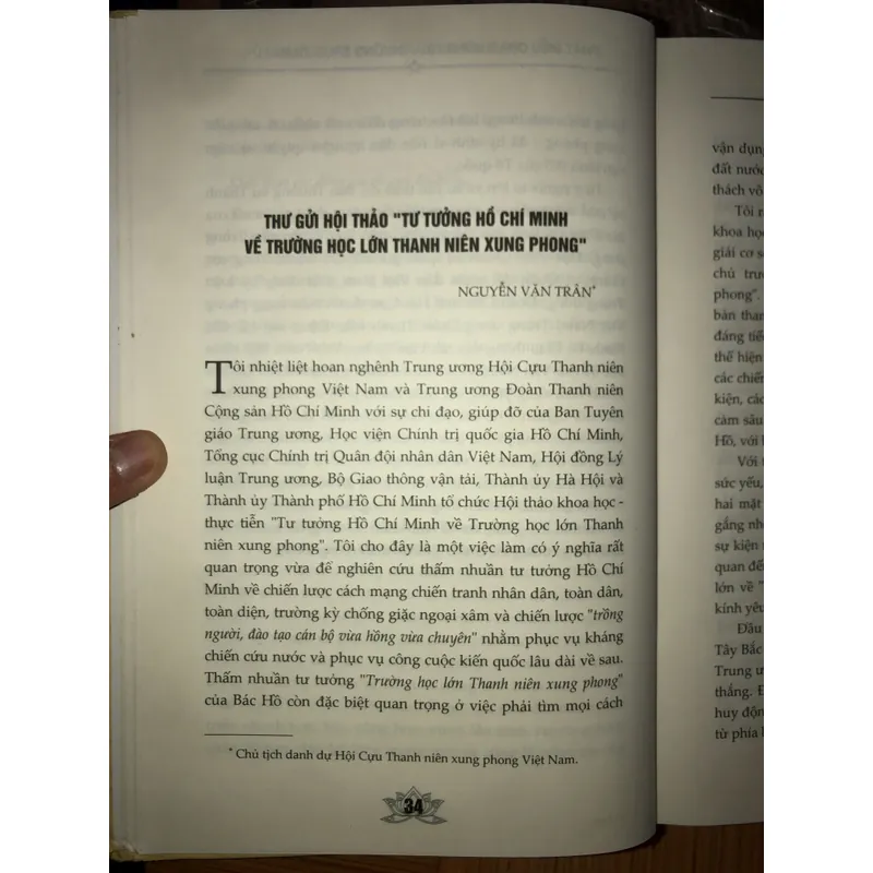 Tư tưởng Hồ Chí Minh về trường học lớn thanh niên xung phong  733559