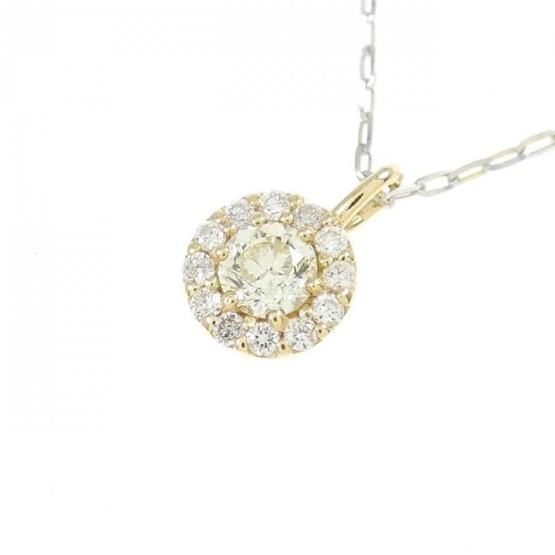 Dây chuyền kim cương K18YG/K18WG 0.250CT - Hàng hiệu Chính hãng 848908