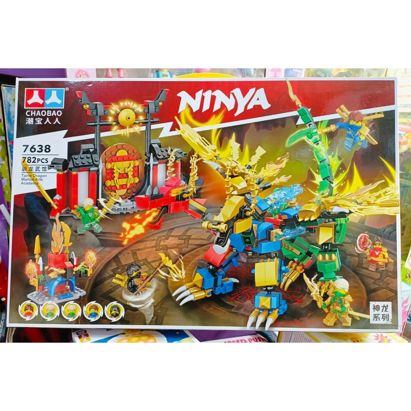 Đồ chơi Lắp ráp Ninja Rồng CHAOBAO 7638 145554