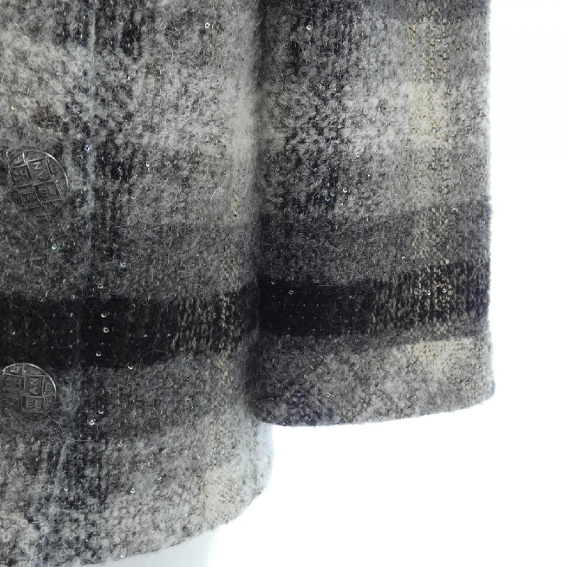 Jacket không cổ CHANEL P59541V45097 630973