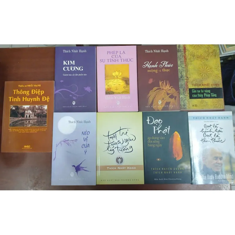 COMBO 23 CUỐN SÁCH CỦA TÁC GIẢ THÍCH NHẤT HẠNH 1024051