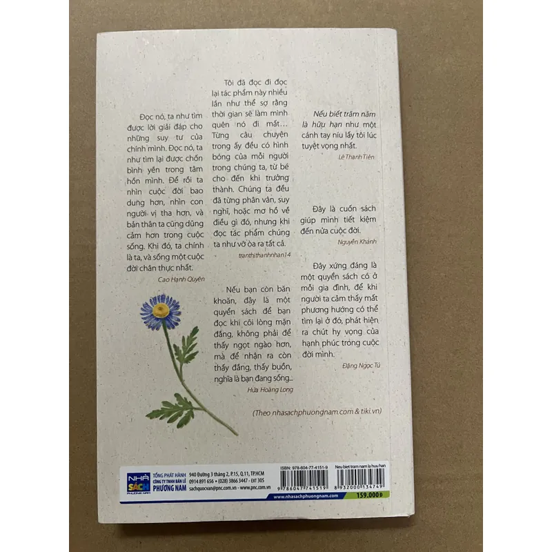 Sách Nếu Biết Trăm Năm Là Hữu Hạn 737388