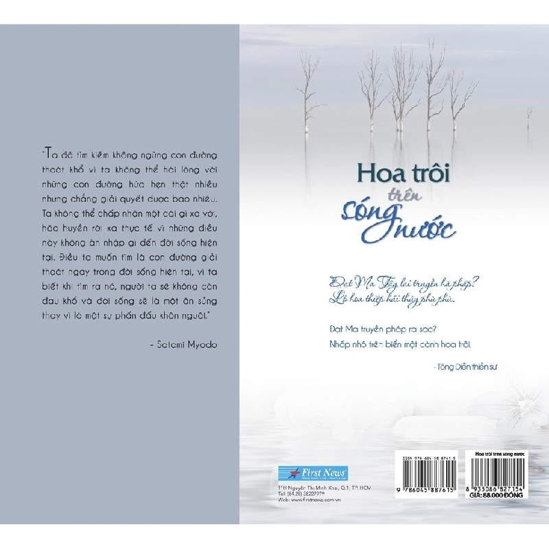 Hoa Trôi Trên Sóng Nước (Tái Bản 2020) - Satomi Myodo, Nguyên Phong 293573