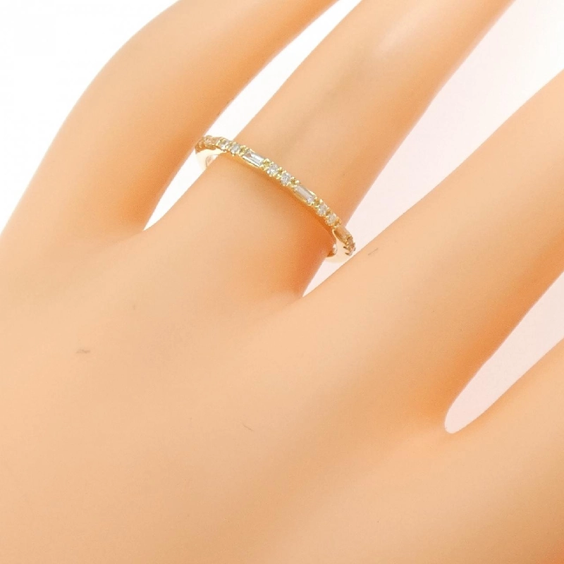 【Sản phẩm mới】Nhẫn kim cương K18YG 0.15CT 669511