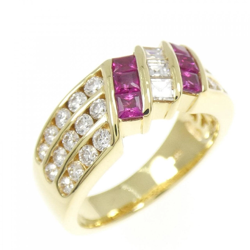 Nhẫn Ruby K18YG 0.45CT - Hàng hiệu Chính hãng 850557