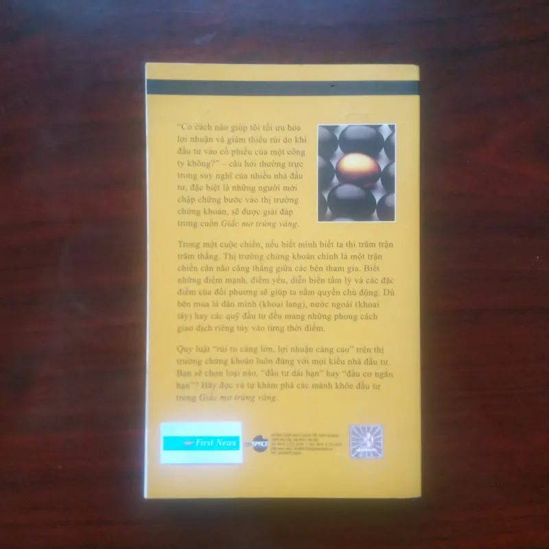 [Sách Chứng Khoán] Giấc Mơ Trứng Vàng (Trần Bảo Sơn) 990290