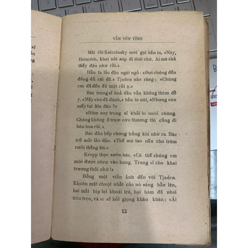 MẶT TRẬN MIỀN TÂY VẪN YÊN TĨNH - ERICH MARIA REMARQUE (TÂM NGUYỄN) 935330