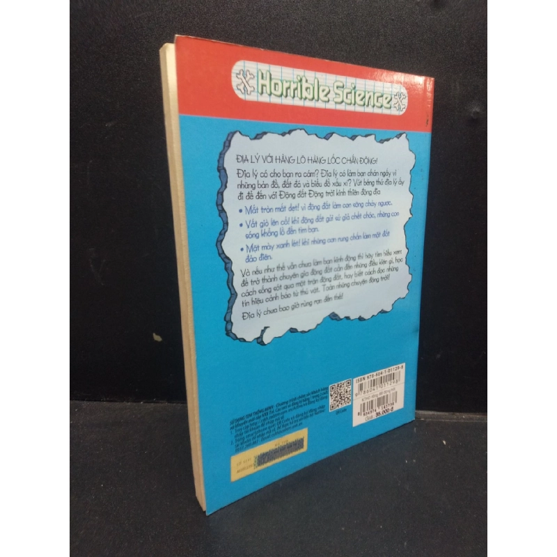 Động đất động trời Anita Ganeri 2017 mới 70% ố vàng HCM1604 khoa học 913933