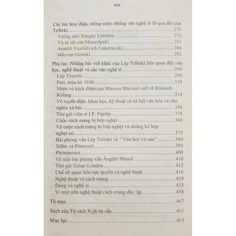 Văn học và cách mạng (Trotsky) 961391