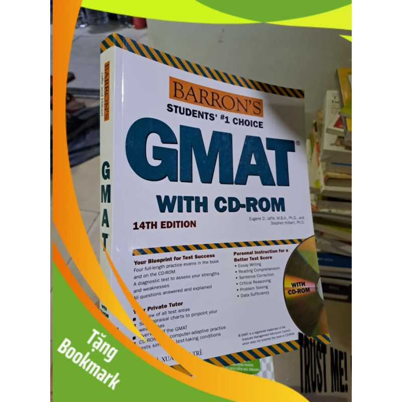 (TẶNG BOOKMARK) GMAT mới 90% HỌC NGOẠI NGỮ RBK2908 944459