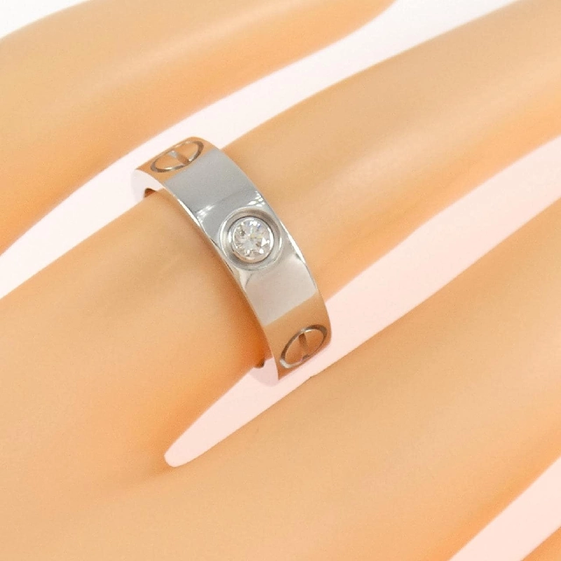 Nhẫn Cartier Love Half Diamond - Hàng hiệu Authentic 837749