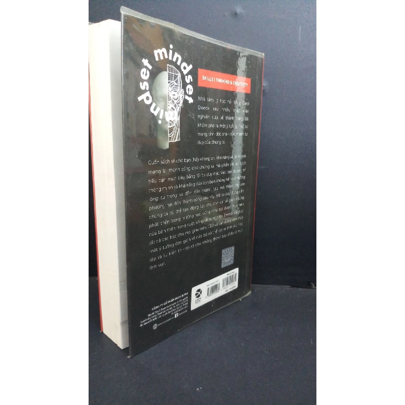 Tâm lý học thành công mới 90% ố nhẹ gấp góc nhẹ 2020 HCM0412 Carol S. Dewck TÂM LÝ 924193