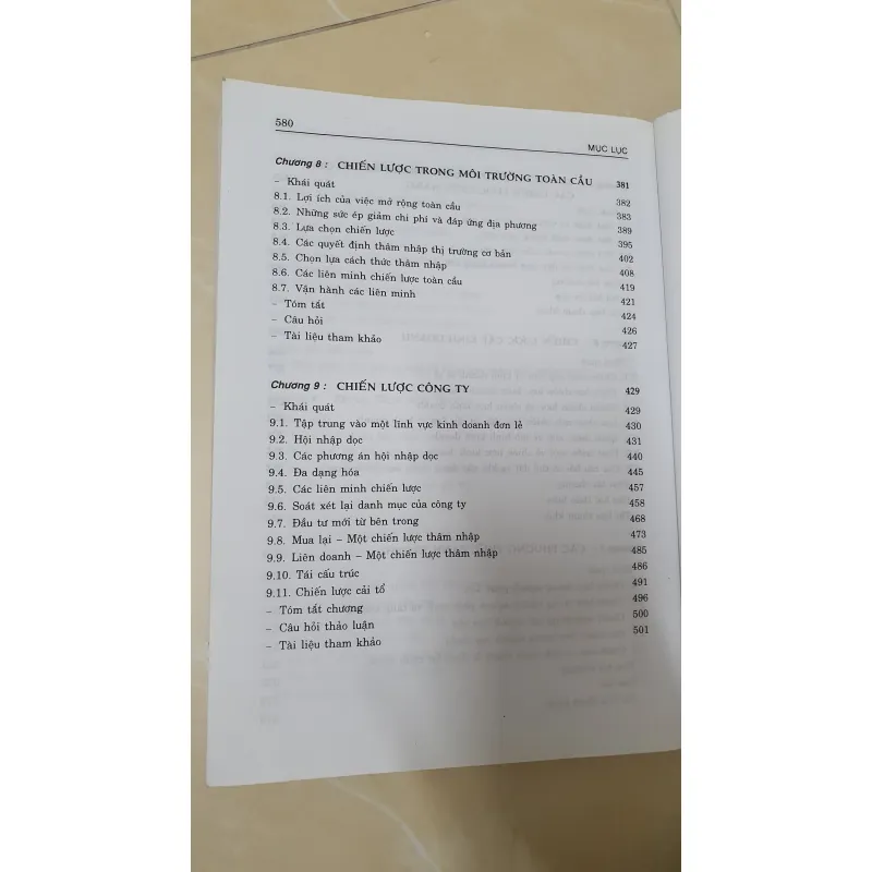 QUẢN TRỊ CHIẾN LƯỢC  1001636