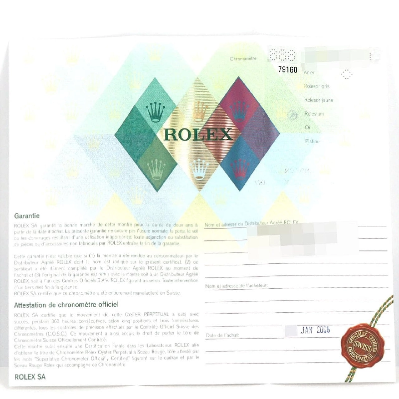 Đồng hồ Rolex Oyster Perpetual Date 79160 SS tự động D - Hàng hiệu chính hãng 881313