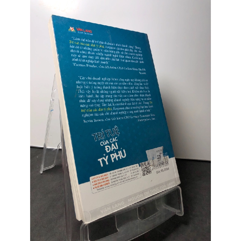 Trí tuệ của các đại tỷ phú - bí quyết thành công của những người khởi nghiệp vươn lên thành đại tỷ phú 2014 mới 90% William J Ferguson HPB0709 KỸ NĂNG 458381