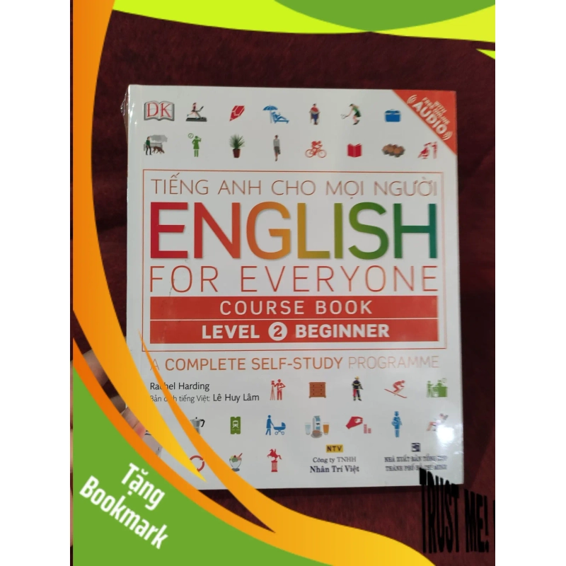 (TẶNG BOOKMARK) Tiếng anh cho mọi người level 2 beginer mới 100% 953716