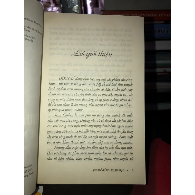 Quá trễ để nói lời từ biệt - Ann Rule  993334