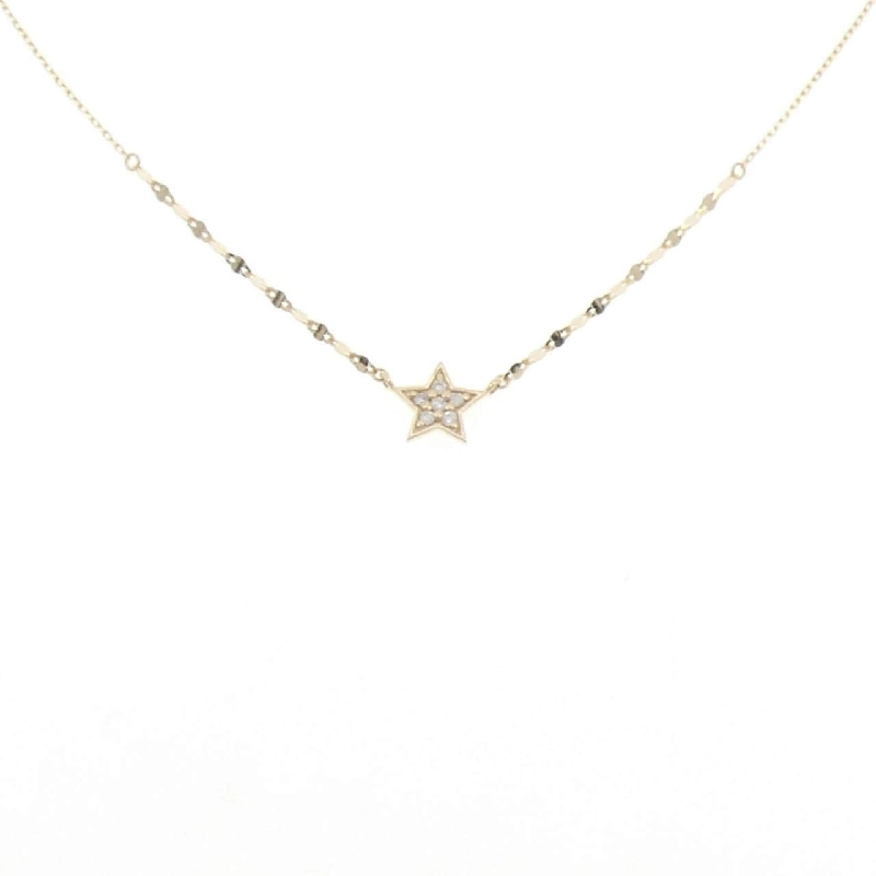 K10YG Ngôi sao Kim cương Dây chuyền 0.04CT - Hàng hiệu Chính hãng 857165