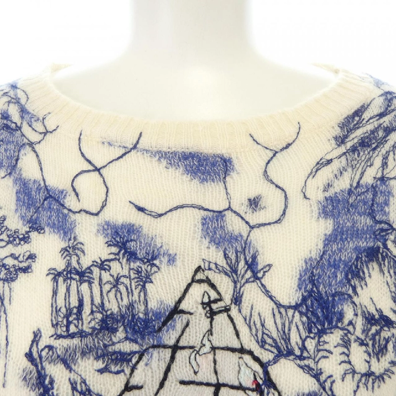 CHRISTIAN DIOR AROUND THE WORLD 044S76BM023 Áo len 631178