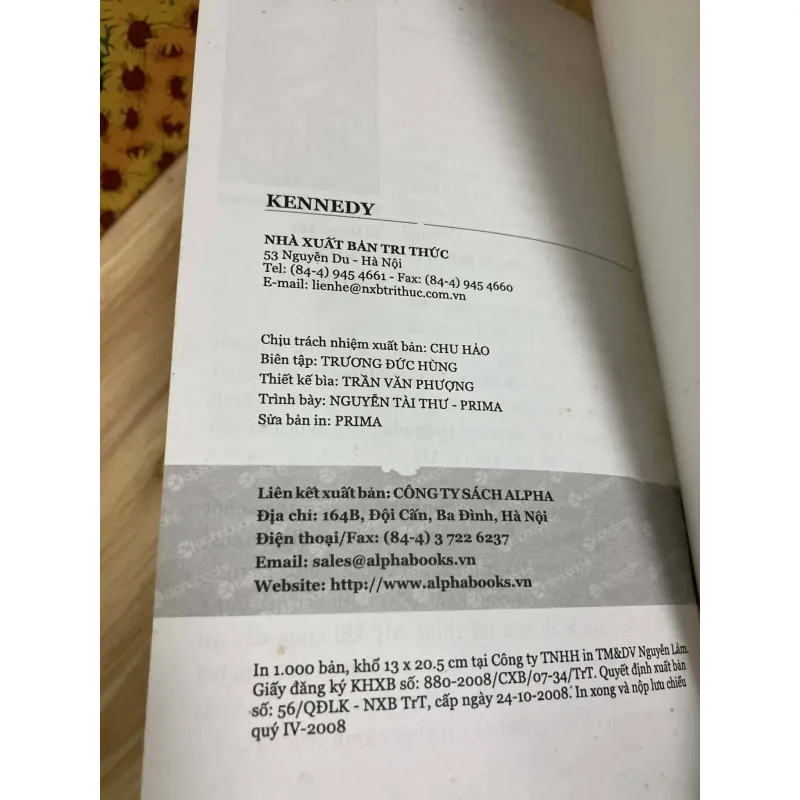 Hồ Sơ Quyền Lực Kennedy - Hugh Dellar 931578